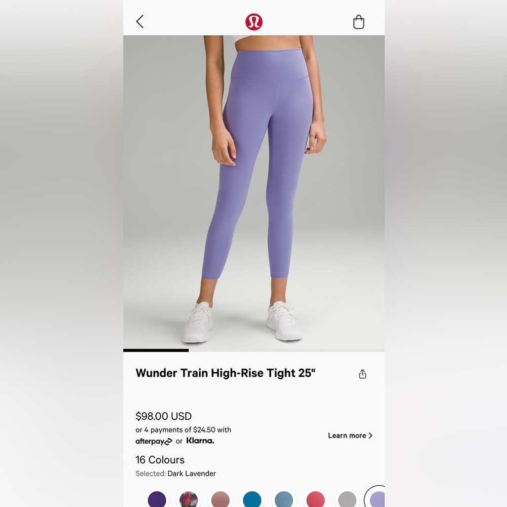 lululemon athletica Light Green Leggings - Picture 4 of 12